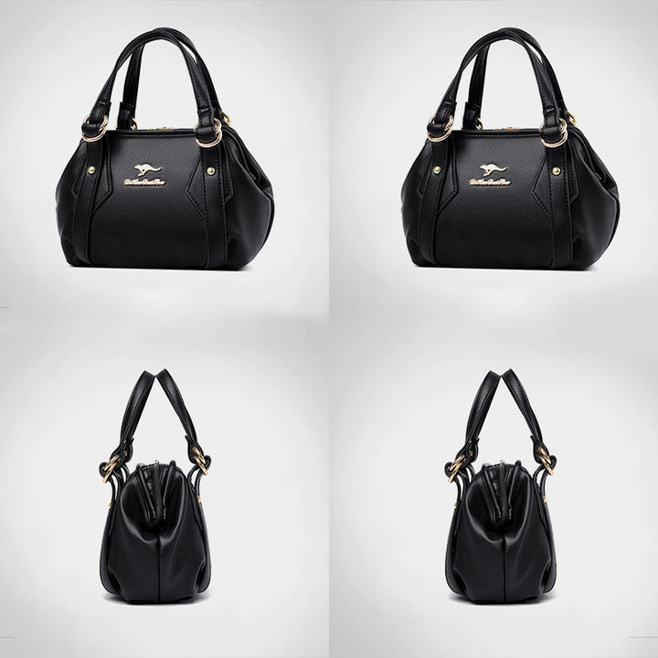 Elegante Tragetasche mit großem Fassungsvermögen und mehreren Taschen, Diebstahlschutz, Handtasche