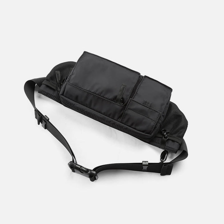 Gürteltasche für Herren, einfarbig, Oxford-Umhängetasche