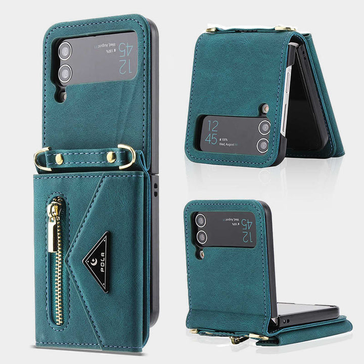 Handyhülle für Samsung Flip Serie Schutzhülle Geldbörse