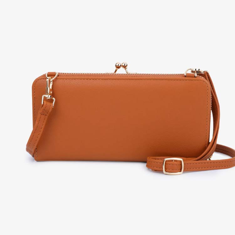 Kleine Crossbody-Handytasche, leichte Schultertasche, Clutch, Geldbörse, Handy-Geldbörse