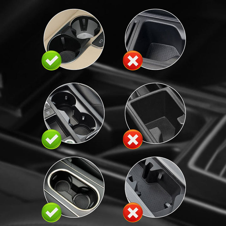 Auto-Organizer für Wasserflaschen-Getränkehalter, multifunktionaler Autohalter