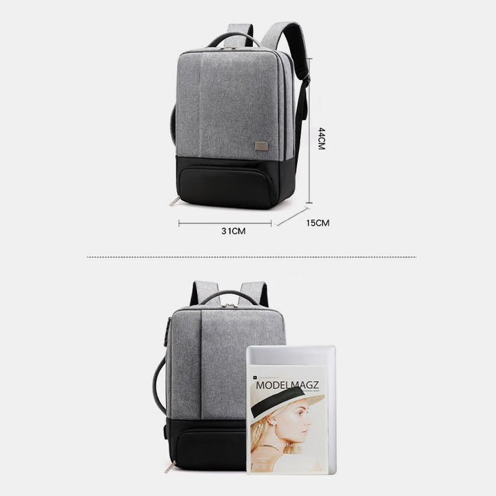 Rucksack für Damen, Business, USB-aufladbar, Reise-Laptop-Organizer-Tasche