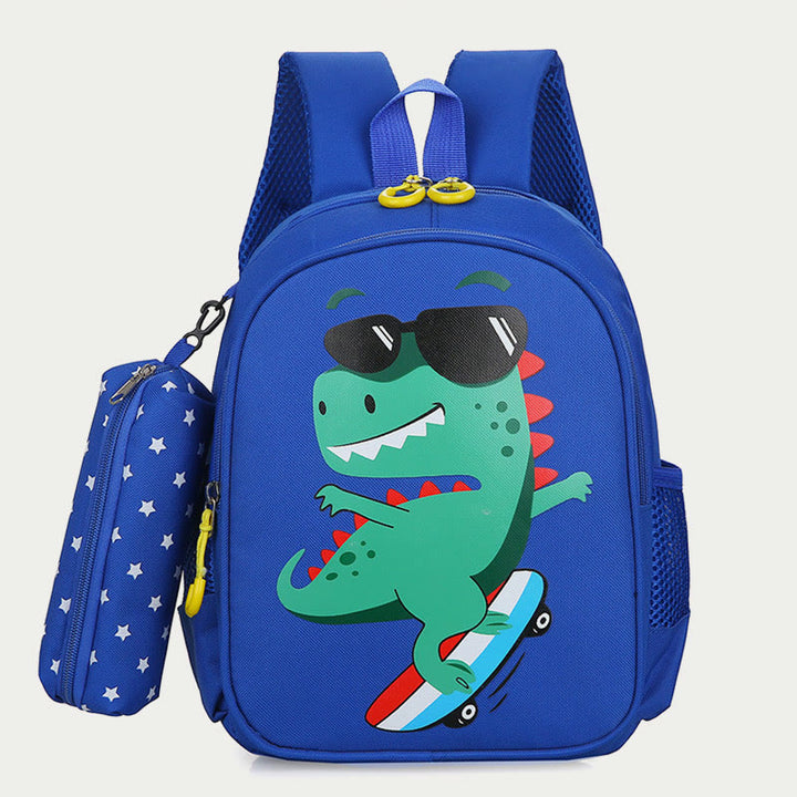 Rucksack für Kinder mit Cartoon-Druck, süßes Einhorn, Kindergarten-Schultasche