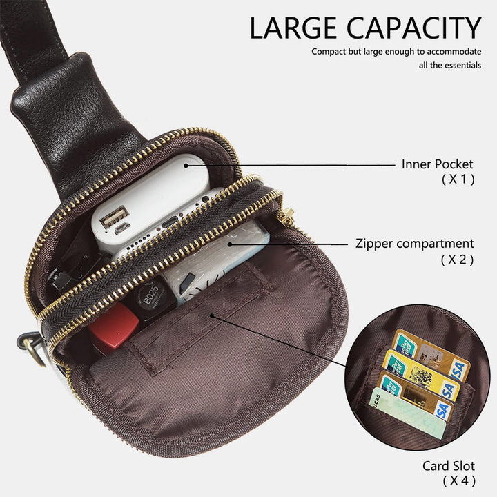 Kleine Umhängetasche, Schultertasche, Geldbörse, Brusttasche für Frauen und Mädchen