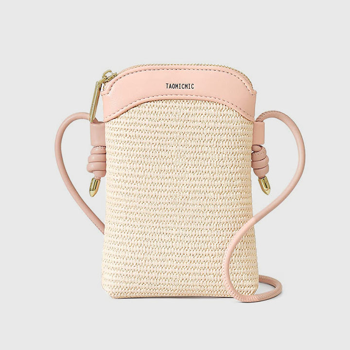 Handytasche für Damen, einfache vertikale Mini-Umhängetasche zum Einkaufen