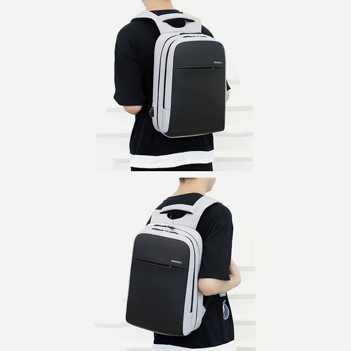 Rucksack für Männer Business Anti-Diebstahl Laptop Nylon Große Kapazität Daypack