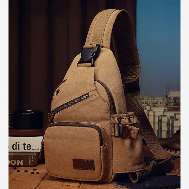 Schultertasche für Herren, lässig, für Reisen, Outdoor, Wandern, Umhängetasche, Tagesrucksack