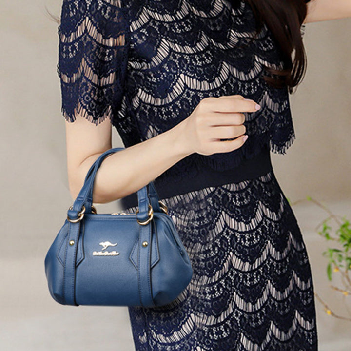 Elegante Tragetasche mit großem Fassungsvermögen und mehreren Taschen, Diebstahlschutz, Handtasche
