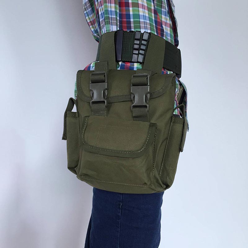 Militärische taktische Beintasche für Männer, Drop-Leg-Tasche für Sport und Wandern