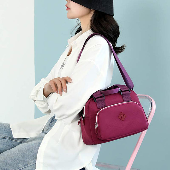 Umhängetasche für Damen, Nylon, leicht, Schultertasche, Reise-/Einkaufstasche
