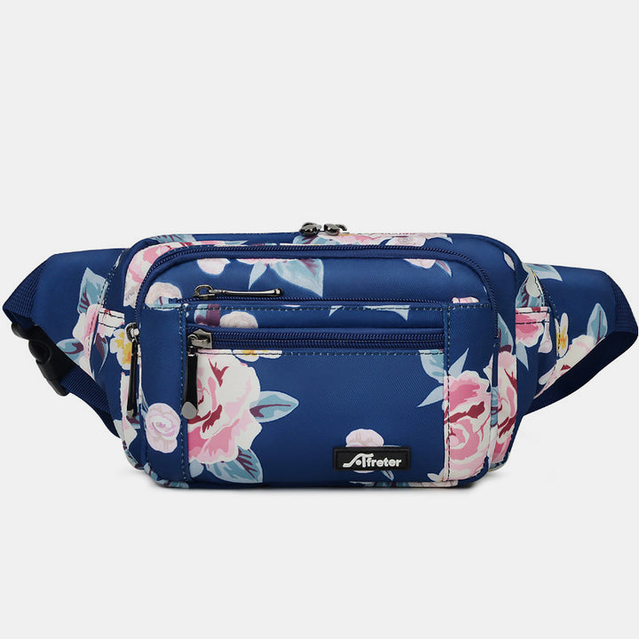 Hüfttasche für Damen und Herren, Brusttasche mit mehreren Taschen, Umhängetasche