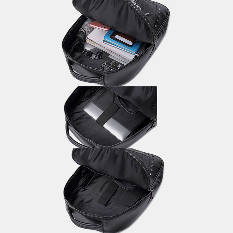 3D Tiere Eule Laptop Rucksack Designer wasserdicht College Schule Büchertasche