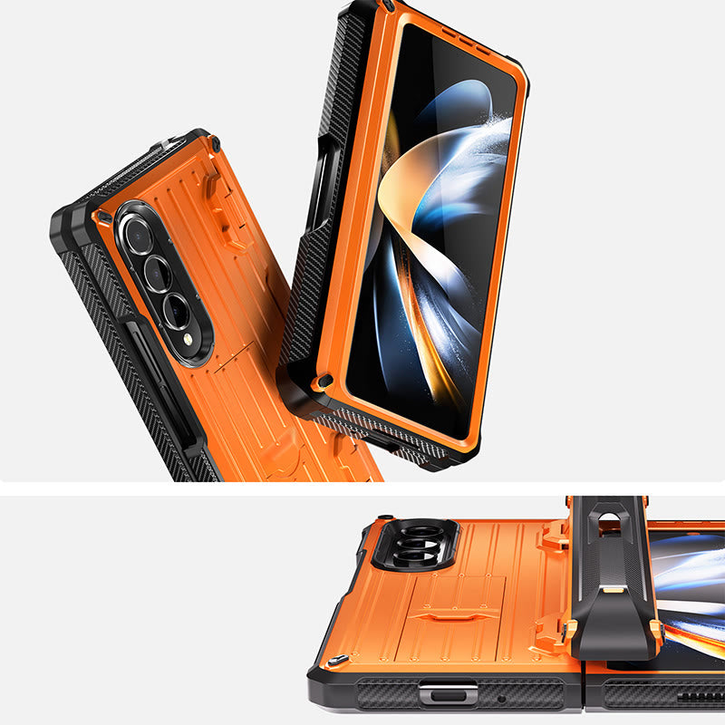 Handyhülle mit Halterung für Samsung Bruchsichere Schutzhülle