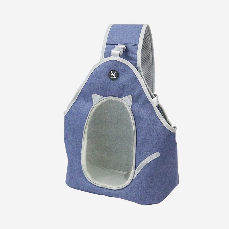 Bequeme, robuste, reflektierende Schultertasche für kleine Haustiere, Katzen und Hunde.