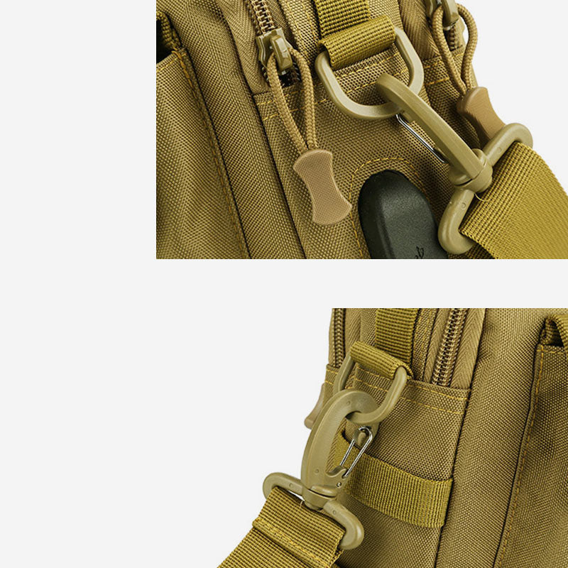 Wasserdichte Messenger-Tasche für Outdoor-Aktivitäten mit großem Fassungsvermögen und USB-Aufladung 