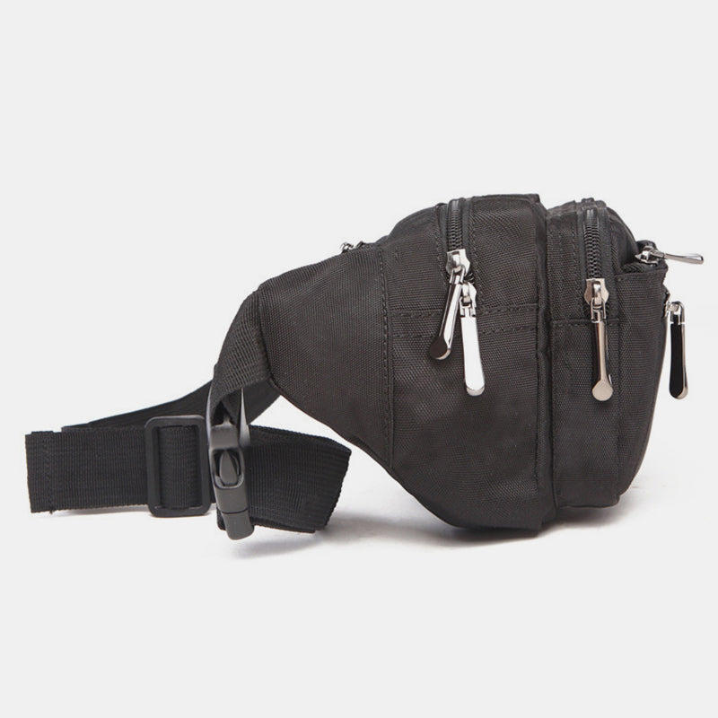Hüfttasche für Damen und Herren, Brusttasche mit mehreren Taschen, Umhängetasche