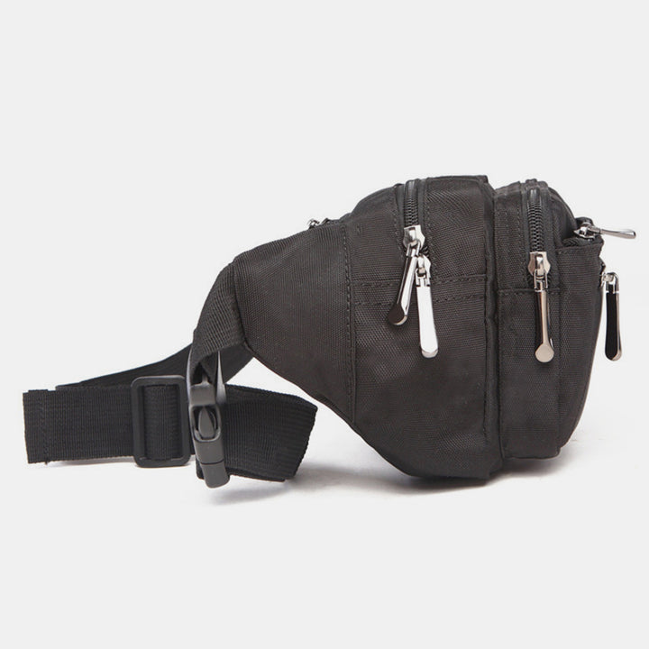 Hüfttasche für Damen und Herren, Brusttasche mit mehreren Taschen, Umhängetasche