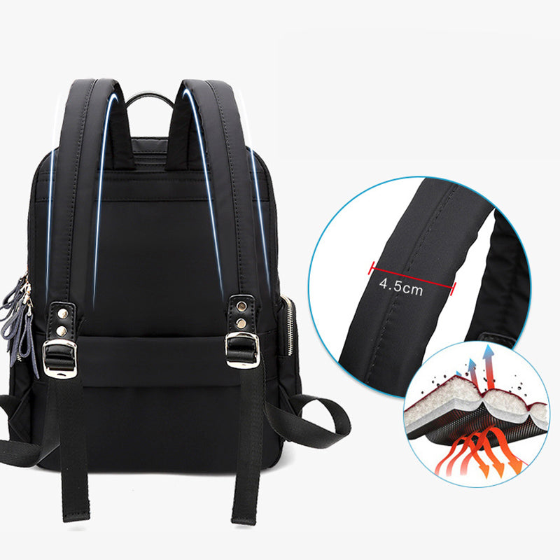 Multifunktionaler Laptop-Rucksack mit mehreren Taschen, leicht, lässig, Tagesrucksack, College-Reiserucksack