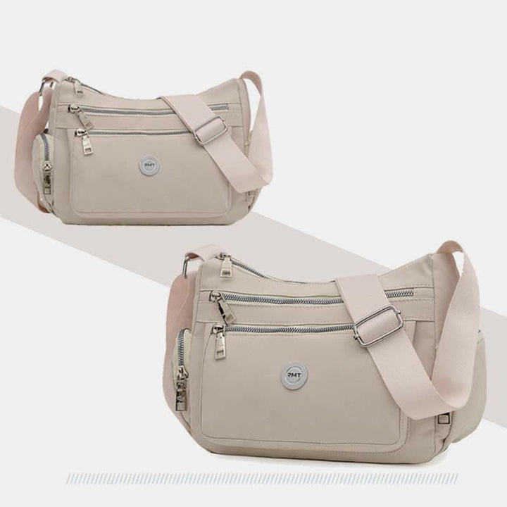 Umhängetasche mit mehreren Taschen für Damen, leicht, geräumig, Schultertasche