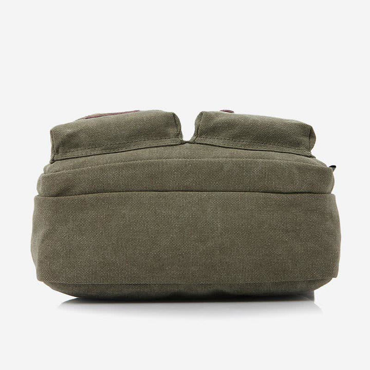 Retro Herren Canvas Messner Bag Casual Satchel Umhängetasche Schultertasche