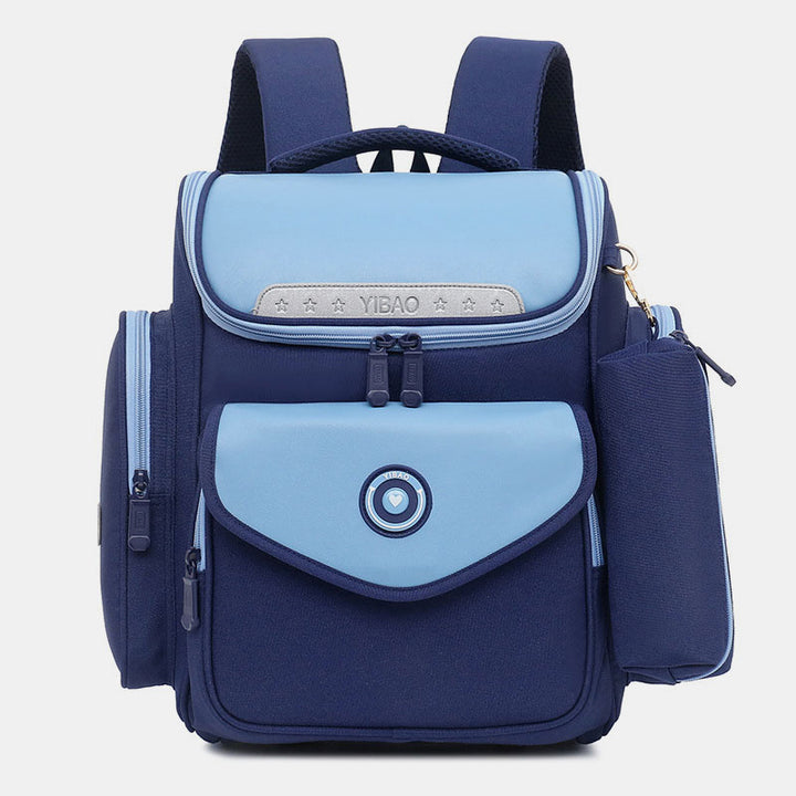 Kinderrucksack für Jungen, Grundschule, Büchertasche, Federmäppchen, Bleistiftbeutel