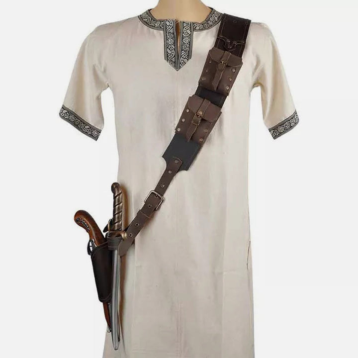 Mittelalterliches Vintage-Schwertholster für Damen und Herren für Cosplay-Performance-Requisiten