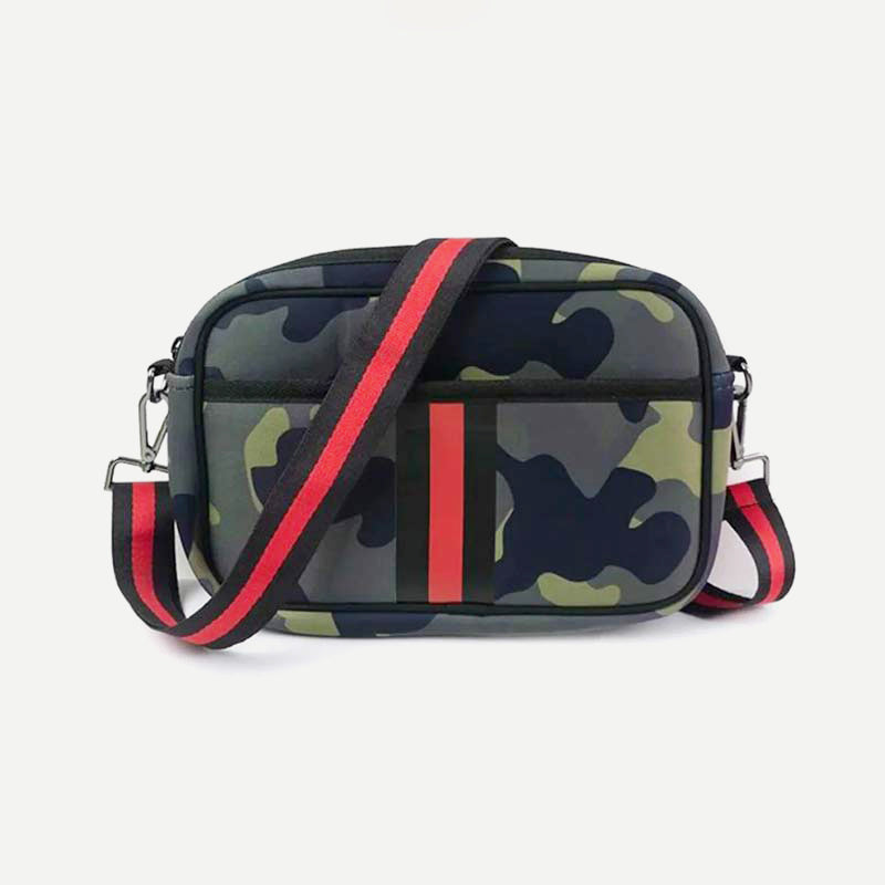 Leichte Umhängetasche Damen Geldbörse Neopren Handtasche Strandtasche