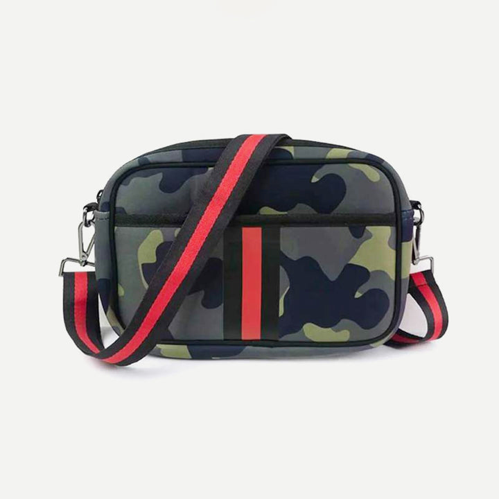 Leichte Umhängetasche Damen Geldbörse Neopren Handtasche Strandtasche