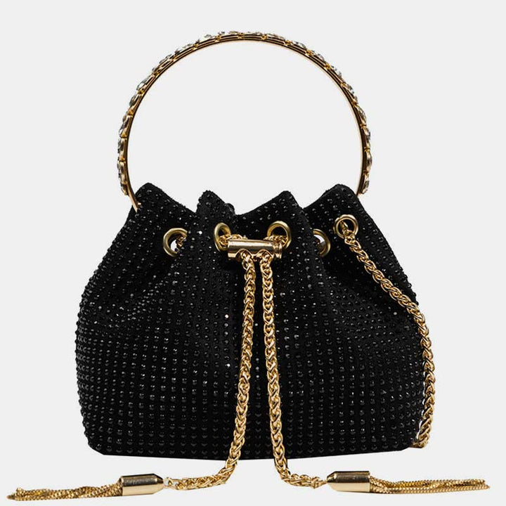 Top-Griff-Tasche für Damen Flash PU-Leder Casual Shopping Umhängetasche