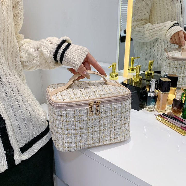 Tragbare Make-up-Tasche für Frauen Reisekosmetik-Aufbewahrungstasche