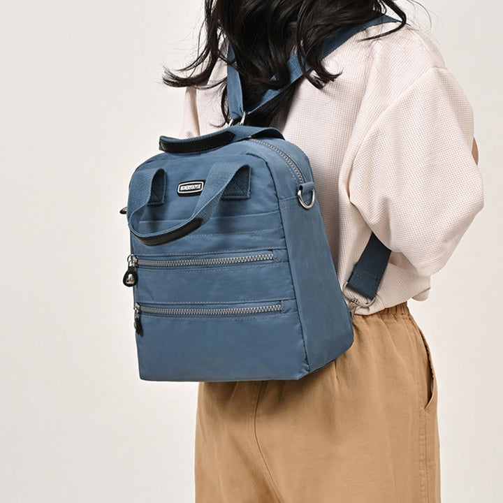 Mehrzweck-Rucksack für Damen, wasserdichte, tragbare Schultertasche aus Nylon