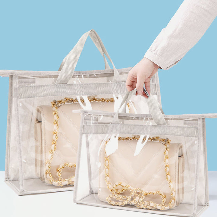 Aufbewahrungstasche für Zuhause, staubdichte, sichtbare, feuchtigkeitsdichte PVC-Schutztasche