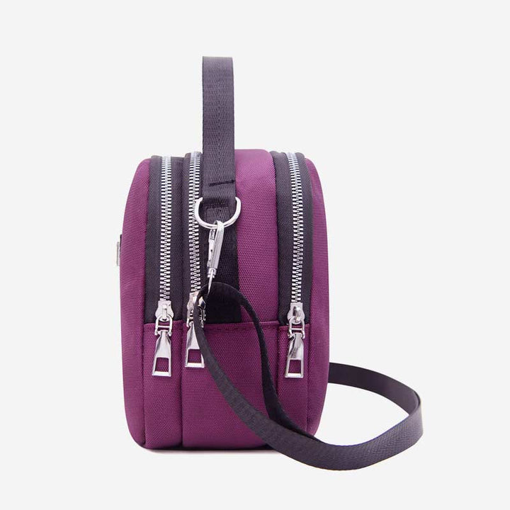 Leichte kleine Umhängetaschen, Schultertasche für Frauen, Telefon-Geldbörse mit mehreren Taschen