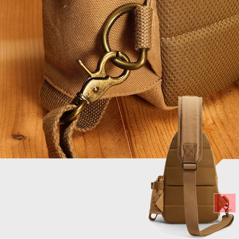 Schultertasche für Herren, lässig, für Reisen, Outdoor, Wandern, Umhängetasche, Tagesrucksack
