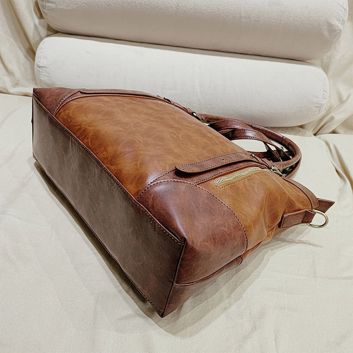 Retro Frauen Tragetaschen Schultertasche Handtasche Satchel wasserdichte Reise Handtasche