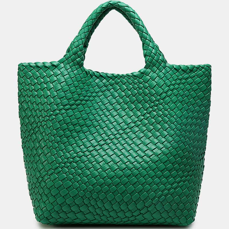 Handtasche für Damen, groß, für den Sommer oder den Strand, Kunstleder, Tragetasche