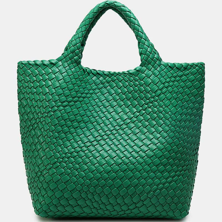 Handtasche für Damen, groß, für den Sommer oder den Strand, Kunstleder, Tragetasche
