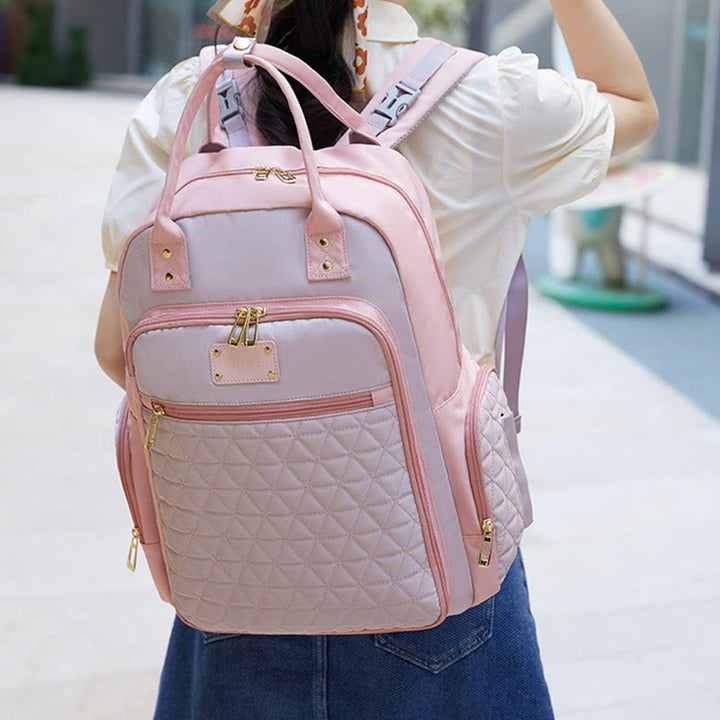 Tragbare Mama-Tasche für Frauen im Freien, wasserdichter, multifunktionaler Oxford-Rucksack