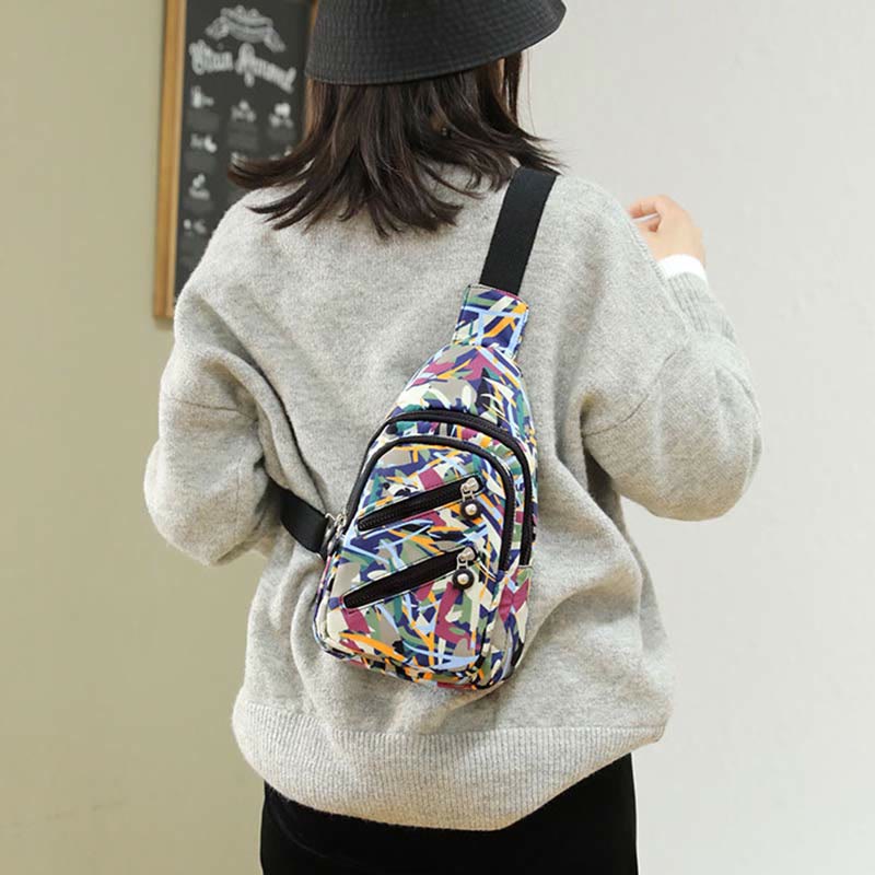 Schultertasche für Damen, großes Fassungsvermögen, wasserdicht, lässige Umhängetasche aus Nylon
