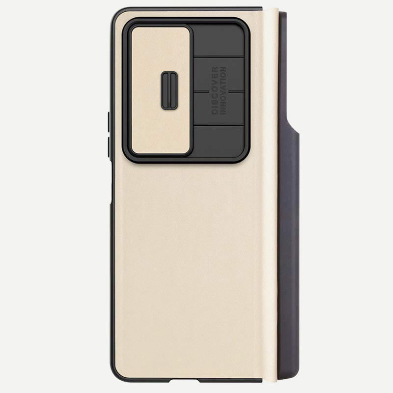 Leder-Handyhülle für Samsung Galaxy Z Fold 4 5G mit S Pen-Hülle