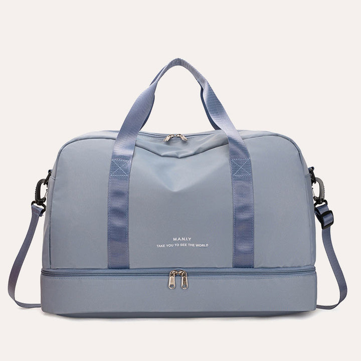 Reise-Sporttasche, trocken, nass, für die Abreise, Sporttasche, Weekender, Übernacht-Handtasche