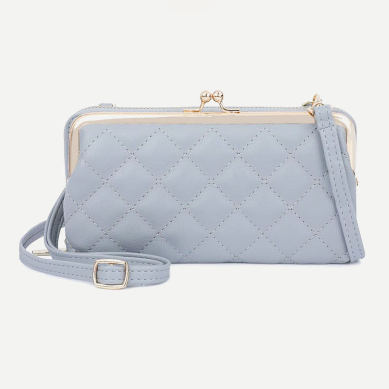 Kleine Crossbody-Handytasche, leichte Schultertasche, Clutch, Geldbörse, Handy-Geldbörse