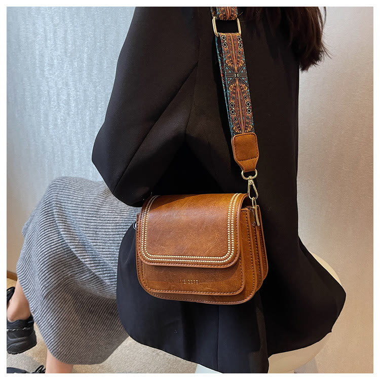 Handytasche für Damen mit breiten Trägern, Umhängetasche für den täglichen Bedarf
