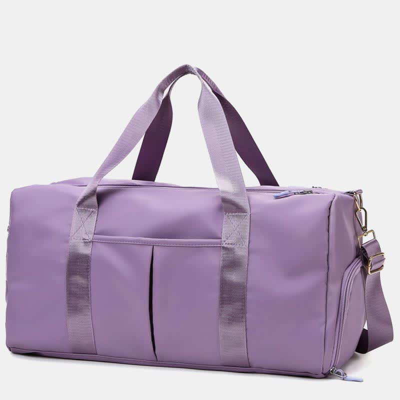 Reisetasche, Sporttasche, Umhängetasche fürs Fitnessstudio mit Nassfach, Schuhfach