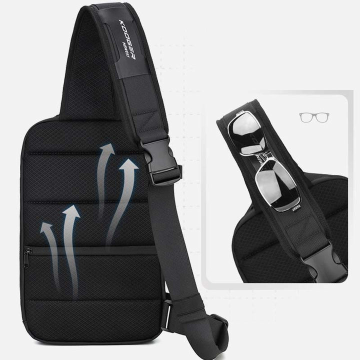 Schultertasche für Männer, wasserdicht, verschleißfest, Umhängetasche