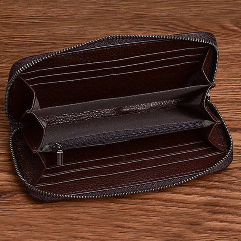 Retro Schmetterling Handtasche Frauen Elegante Lange Große Raum Leder Brieftasche