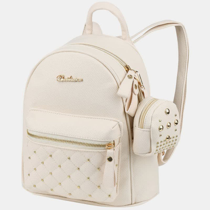 Mini-Rucksack für Damen, modischer Reiserucksack, Geldbörse mit kleiner Tasche