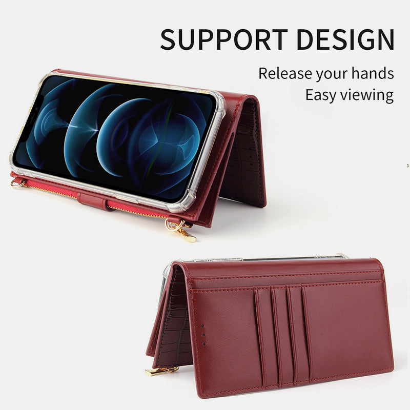 Prägung Elegante magnetische Telefontasche Handtasche Umhängetasche