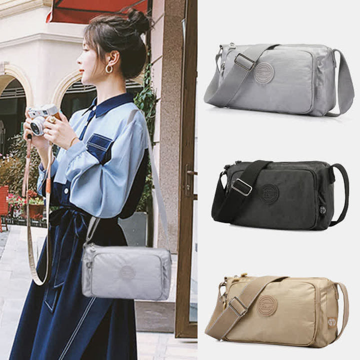 Umhängetasche für Damen, wasserdicht, leicht, modisch, Nylon, Handtasche, Schultertasche