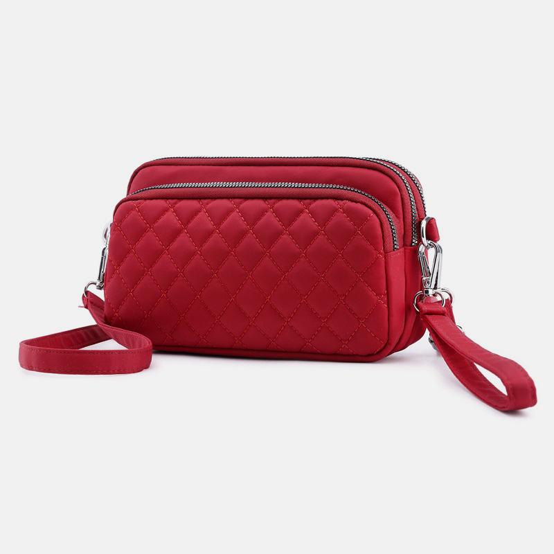 Umhängetasche mit großem Fassungsvermögen und mehreren Taschen